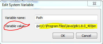 نصب JDK در ویندوز